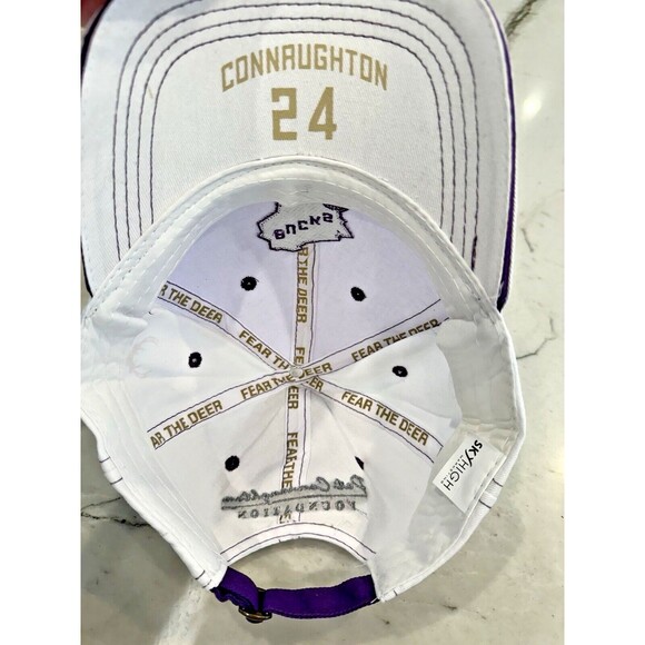 Milwaukee Bucks Pat Connaughton 24 Foundation NBA 2021 Champions Hat Sky High - Picture 3 of 5